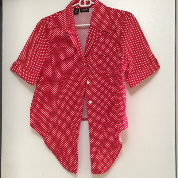 Button-down tie-front shirt - Picture 2 of 5